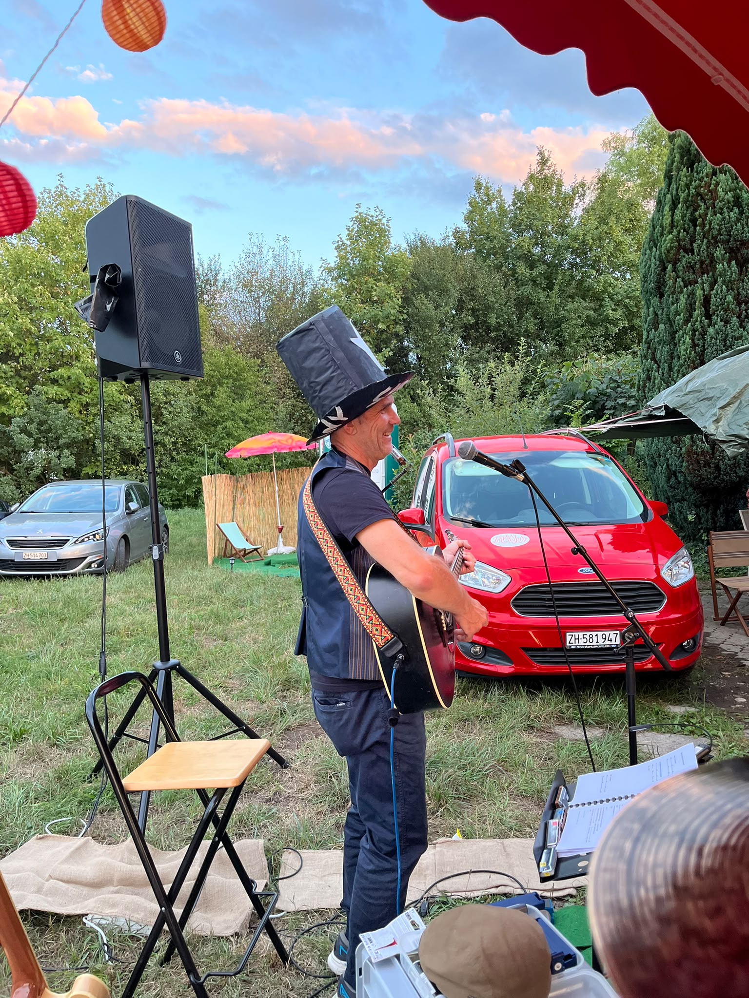 Auftritt und Bandalltag